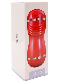Двусторонний мастурбатор в колбе Cleo - вагина и ротик - Boys of Toys - в Новороссийске купить с доставкой