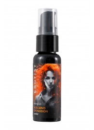 Гель с эффектом вибрации Volcano Of Passion со вкусом вишни - 25 мл. - Erotist Lubricants - купить с доставкой в Новороссийске