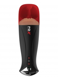 Мастурбатор-вагина в колбе с вибрацией Fuck-O-Matic Pro XL - Pipedream - в Новороссийске купить с доставкой