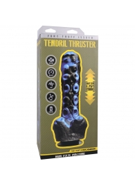 Черно-синяя мини-машина на присоске Tendril Thruster - 21,6 см. - Doc Johnson - купить с доставкой в Новороссийске
