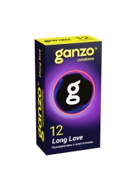 Презервативы с анестетиком для продления удовольствия Ganzo Long Love - 12 шт. - Ganzo - купить с доставкой в Новороссийске
