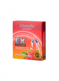 Стимулирующая насадка Sitabella Extender  Клубника - Sitabella - купить с доставкой в Новороссийске