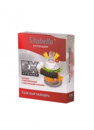 Стимулирующая насадка Sitabella Extender  Красный молодец - Sitabella - купить с доставкой в Новороссийске