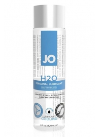 Охлаждающий лубрикант на водной основе JO Personal Lubricant H2O COOLING - 120 мл. - System JO - купить с доставкой в Новороссийске