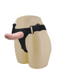Реалистичный страпон-фаллоимитатор на трусиках Ultra Passionate Harness - 15 см. - Baile - купить с доставкой в Новороссийске