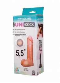 Фаллическая насадка Харнесс UNICOCK 5,5  - 17 см. - LOVETOY (А-Полимер) - купить с доставкой в Новороссийске