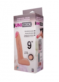 Фаллическая насадка Харнесс UNICOCK 9  - 24 см. - LOVETOY (А-Полимер) - купить с доставкой в Новороссийске
