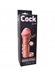 Фаллоудлинитель с кольцом COCK size M - 15 см. - LOVETOY (А-Полимер) - в Новороссийске купить с доставкой