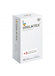 Разноцветные ароматизированные презервативы Unilatex Multifruit  - 12 шт. + 3 шт. в подарок - Unilatex - купить с доставкой в Новороссийске