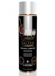 Лубрикант с ароматом солёной карамели JO GELATO SALTED CARAMEL - 120 мл. - System JO - купить с доставкой в Новороссийске