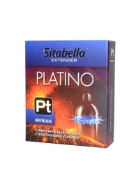 Стимулирующая насадка с усиками Platino  Вулкан - Sitabella - купить с доставкой в Новороссийске