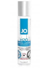 Возбуждающий лубрикант на водной основе JO Personal Lubricant H2O Warming - 30 мл. - System JO - купить с доставкой в Новороссийске