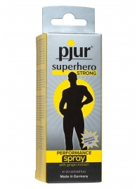 Спрей-пролонгатор длительного действия pjur SUPERHERO Strong Spray - 20 мл. - Pjur - купить с доставкой в Новороссийске