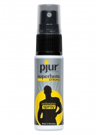 Спрей-пролонгатор длительного действия pjur SUPERHERO Strong Spray - 20 мл. - Pjur - купить с доставкой в Новороссийске