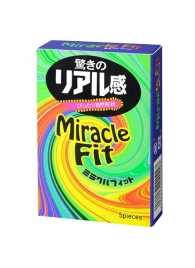 Презервативы Sagami Xtreme Miracle Fit - 5 шт. - Sagami - купить с доставкой в Новороссийске