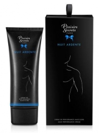 Возбуждающий крем для мужчин Nuit Ardente Creme Performante Plaisirs Secrets - 60 мл. - Plaisir Secret - купить с доставкой в Новороссийске