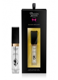 Стимулирующий блеск для губ Baiser Brulant Gloss Plaisirs Secrets - 7 мл. - Plaisir Secret - купить с доставкой в Новороссийске