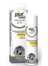Гипоаллергенный силиконовый лубрикант pjur MED Premium glide - 100 мл. - Pjur - купить с доставкой в Новороссийске