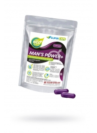 Капсулы для мужчин Man s Power+ с гранулированным семенем - 2 капсулы (0,35 гр.) - SuperCaps - купить с доставкой в Новороссийске