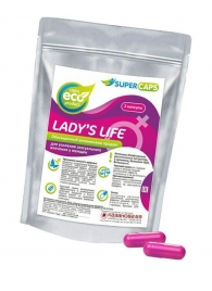 Возбуждающие капсулы Ladys Life - 2 капсулы (0,35 гр.) - SuperCaps - купить с доставкой в Новороссийске
