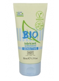 Органический лубрикант для чувствительной кожи Bio Sensitive - 50 мл. - HOT - купить с доставкой в Новороссийске