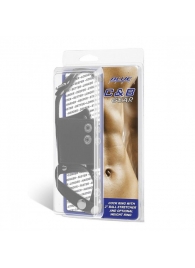 Кольцо на член и мошонку Cock Ring With 2  Ball Stretcher And Optional Weight Ring - BlueLine - в Новороссийске купить с доставкой