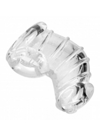 Насадка для ограничения эрекции Detained Soft Body Chastity Cage - XR Brands - купить с доставкой в Новороссийске