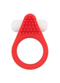 Красное эрекционное кольцо LIT-UP SILICONE STIMU RING 1 RED - Dream Toys - в Новороссийске купить с доставкой