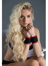 Полиуретановые манжеты для фиксации рук вместе Bound Together Wrist Restraints - Blush Novelties - купить с доставкой в Новороссийске