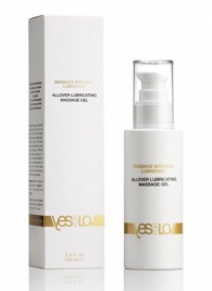 Массажный гель-смазка на силиконовой основе Allover Massage Gel - 100 мл. - YESforLOV - купить с доставкой в Новороссийске