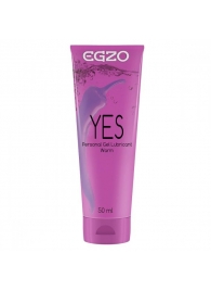 Согревающий лубрикант на водной основе Egzo Yes - 50 мл. - EGZO - купить с доставкой в Новороссийске
