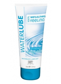 Гель-смазка на основе чистой родниковой воды WaterLube - 30 мл. - HOT - купить с доставкой в Новороссийске