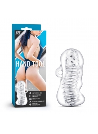 Прозрачный мастурбатор M for Men Hand Tool - Blush Novelties - в Новороссийске купить с доставкой