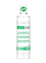 Гель-смазка 2-в-1 MASSAGE   LUBRICANT ALOE VERA - 300 мл. - Waterglide - купить с доставкой в Новороссийске
