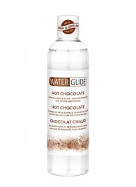 Лубрикант на водной основе с ароматом шоколада HOT CHOCOLATE - 300 мл. - Waterglide - купить с доставкой в Новороссийске