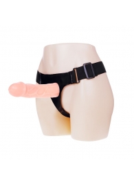 Телесный фаллоимитатор на трусиках Jessica Strap-On - 15,5 см. - Baile - купить с доставкой в Новороссийске