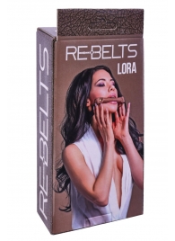 Кляп-трензель Lora с металлическими кольцами - Rebelts - купить с доставкой в Новороссийске