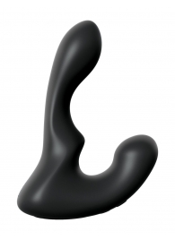 Черный анальный вибростимулятор P-Spot Milker - 14 см. - Pipedream - в Новороссийске купить с доставкой
