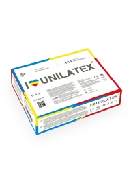 Разноцветные ароматизированные презервативы Unilatex Multifruits - 144 шт. - Unilatex - купить с доставкой в Новороссийске