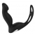 Черный вибромассажер простаты P-PLEASER W ERECTION ENHANCE - Dream Toys - в Новороссийске купить с доставкой