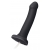 Черный фаллос с имитацией эякуляции Silicon Cum Dildo L - 19,6 см. - Strap-on-me - купить с доставкой в Новороссийске