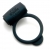 Темно-серое эрекционное кольцо Vibrating Love Ring с вибрацией - Fifty Shades of Grey - в Новороссийске купить с доставкой