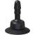 Плаг с присоской для фиксации насадок Deluxe 360° Swivel Suction Cup Plug - Doc Johnson - купить с доставкой в Новороссийске