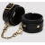 Черные оковы на ноги Bound to You Faux Leather Ankle Cuffs - Fifty Shades of Grey - купить с доставкой в Новороссийске