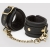 Черные наручники Bound to You Faux Leather Wrist Cuffs - Fifty Shades of Grey - купить с доставкой в Новороссийске