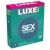 Ребристые презервативы LUXE Royal Sex Machine - 3 шт. - Luxe - купить с доставкой в Новороссийске