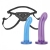 Страпон унисекс Beginners Strap-On с 2 насадками - 15 и 13 см. - Lux Fetish - купить с доставкой в Новороссийске
