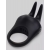 Черное эрекционное виброкольцо Sensation Rechargeable Vibrating Rabbit Love Ring - Fifty Shades of Grey - в Новороссийске купить с доставкой
