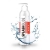 Возбуждающий гель-лубрикант SPLASHGLIDE HOT STIMULATIVE - 330 мл. - Splashglide - купить с доставкой в Новороссийске