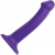 Фиолетовый фаллоимитатор-насадка Strap-On-Me Dildo Dual Density size M - 18 см. - Strap-on-me - купить с доставкой в Новороссийске